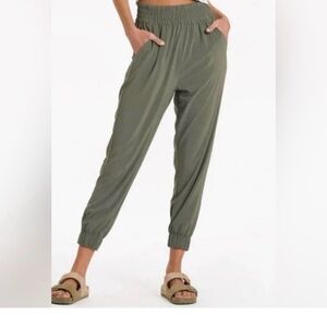 Vuori Olive Green Track Pants